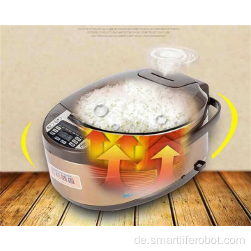 Elektrischer Reiskocher aus hochwertigem Edelstahl